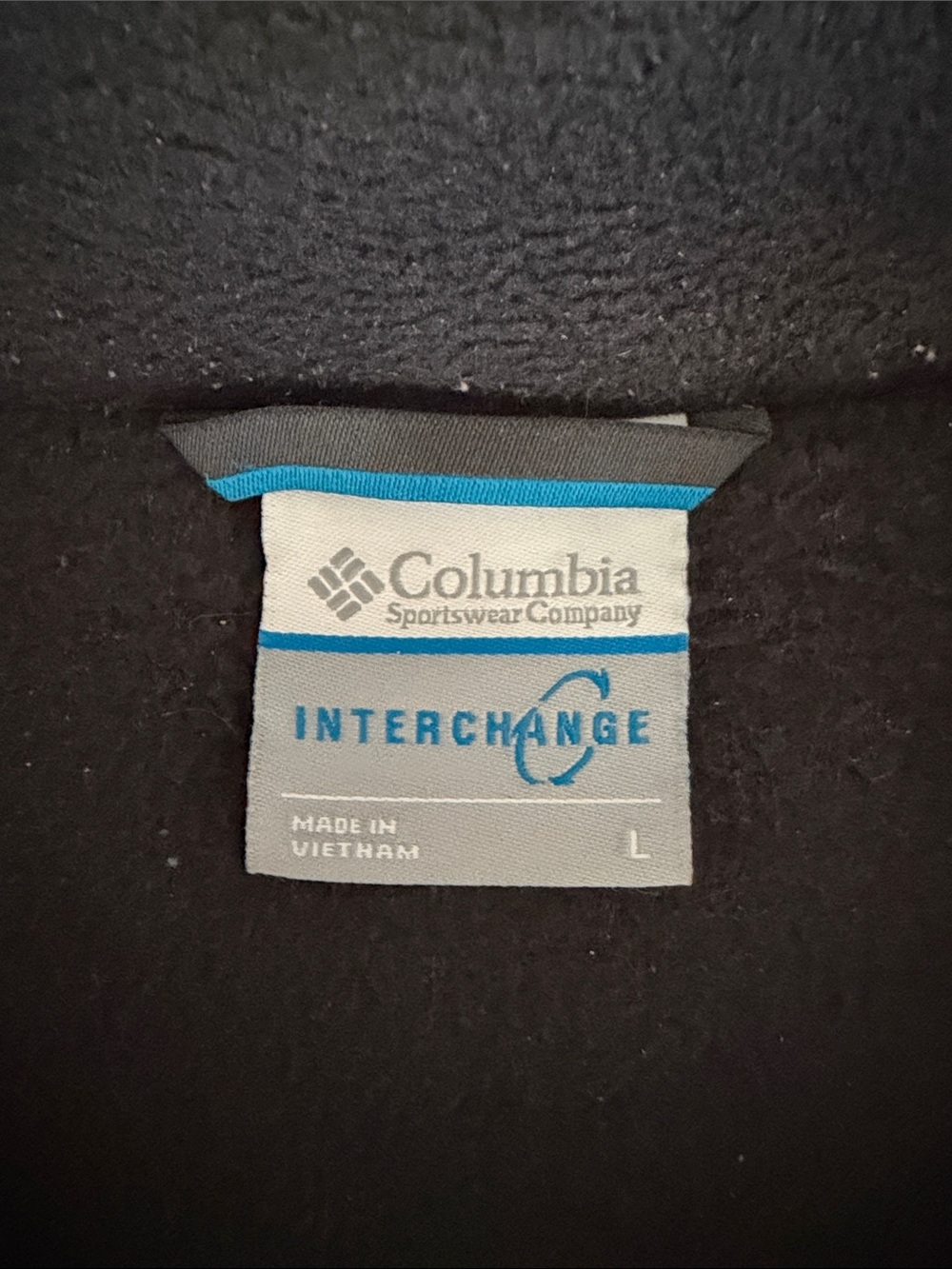Columbia Dark Gray Full-Zip Fleece Jacket - Picture 2 of 4